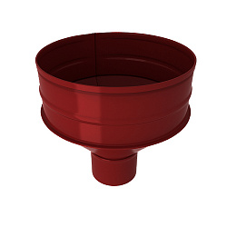 Водосборная воронка, диаметр 125 мм, RAL 3005 (Винно-красный)