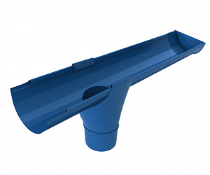 Канадка водосточная, диаметр 200 мм, RAL 5005 (Сигнальный синий)