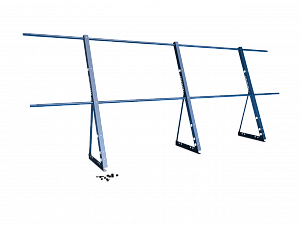 Ограждение кровли H=1200мм L=3000мм Эконом RAL 5005