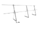 Ограждение кровли H=900мм L=3000мм Эконом RAL 7004