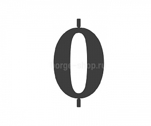 Цифра для номерного знака на дом TOTALITA (от 1 до 0)