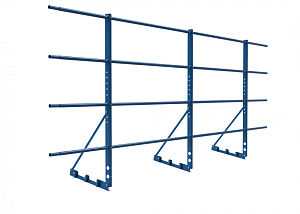 Ограждение DECO с Фальцевым креплением ОЦ H=1200 L=3000мм с 4-я трубами (ТУ)