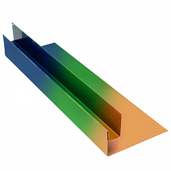 Планка оконная, длина 2 м, Полимерное покрытие, все остальные цвета каталога RAL, кроме металлизированных и флуоресцентных