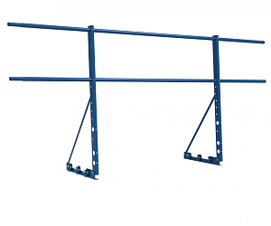 Ограждение DECO с Фальцевым креплением ХК H=900 L=2000мм с 2-я трубами (ТУ)