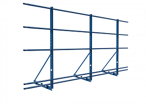 Ограждение DECO с Фальцевым креплением ХК H=1200 L=3000мм с 5-ю трубами (ТУ)