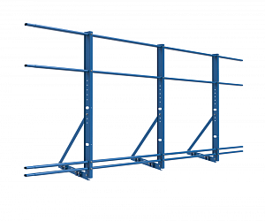 Ограждение кровли на фальц "РОЛЛЕД+" ХК H=1200 L=3000мм со снегозадержанием (труба 40х20)