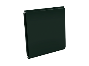Фасадная кассета 530х530 открытого типа, толщина 0,7 мм, RAL 6005 (Зеленый мох)