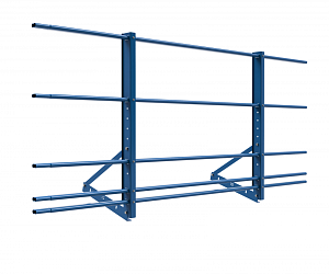 Ограждение кровли "РОЛЛЕД+" ХК H=900 L=2000мм со снегозадержанием с 1-ой доп. трубой (труба 40х20) ГОСТ 53254-2009 