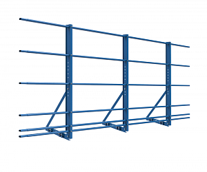 Ограждение кровли на фальц "РОЛЛЕД+" ХК H=1200 L=3000мм со снегозадержанием с 2-я доп. трубами (труба 40х20)
