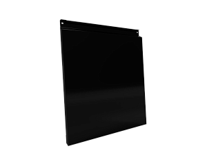 Фасадная кассета 530х530 закрытого типа, толщина 1,2 мм, RAL 9005 (Глубокий черный)