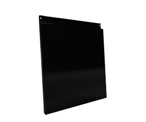 Фасадная кассета 530х530 закрытого типа, толщина 1,2 мм, RAL 9005 (Глубокий черный)