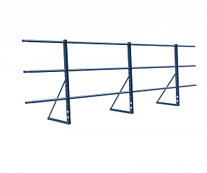 Ограждение DECO ОЦ универсальное H=900 L=3000мм с 3-я трубами (ТУ)