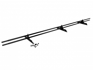 Снегозадержатель Трубчатый 25х2.0мм L=3000мм (3 Опоры) Zn RAL 9005