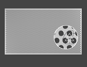 Перфорированный лист ROLLED (08ПС)+Zn Rv 6/9 1,0/1000/2000