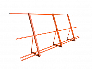 Ограждение кровли со снегозадержанием на Фальц H=1200мм L=3000мм Оптимальное RAL 2004