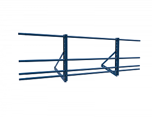 Ограждение кровли ROLLED Оптимальное Универсальное H=600мм L=2000мм со снегозадержанием