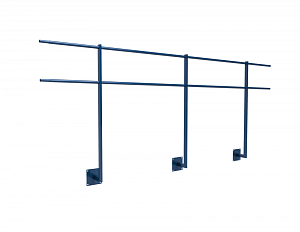 Ограждение кровли ROLLED парапетное сварное угловое H=1200мм L=3000мм