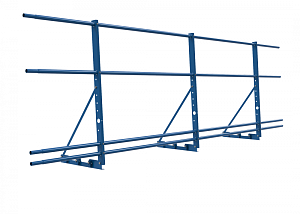 Ограждение DECO с Фальцевым креплением ХК H=900 L=3000мм с 4-я трубами (ТУ)