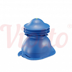 Универсальный выход вентиляции для металлочерепицы Viotto сигнально-синий (RAL 5005)
