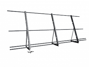 Ограждение кровли со снегозадержанием H=1200мм L=3000мм Zn RAL 7024