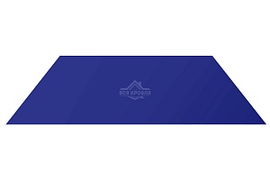 Гладкий лист RAL 5002 0.5х1250х2500мм