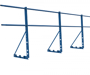 Ограждение DECO с Фальцевым креплением ХК H=900 L=3000мм с 2-я трубами (ТУ)