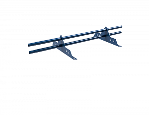 Снегозадержатель трубчатый DECO ОЦ с круглой трубой d25мм L=1000мм (2 опоры 1,5мм) 