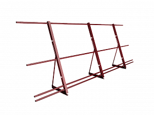 Ограждение кровли со снегозадержанием на Фальц H=1200мм L=3000мм Оптимальное RAL 3003