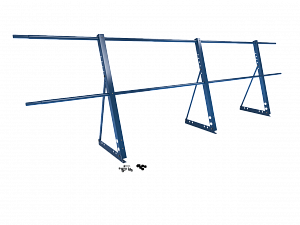 Ограждение кровли H=900мм L=3000мм Zn RAL 5005