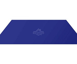 Гладкий лист RAL 5002 0.5х1250мм