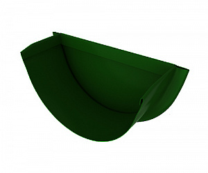 Заглушка желоба, диаметр 110 мм, Порошковое покрытие, RAL 6005 (Зеленый мох)