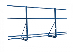 Ограждение DECO с Фальцевым креплением ХК H=900 L=2000мм с 4-я трубами (ТУ)