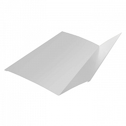Планка примыкания верхняя, 1.25м, Порошковое покрытие, RAL 9010 (Белый)