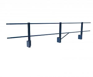 Ограждение кровли ROLLED парапетное сборное ZN H=600мм L=3000мм