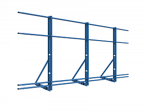 Ограждение кровли на фальц "РОЛЛЕД+" ХК H=1200 L=3000мм со снегозадержанием (труба 40х20)
