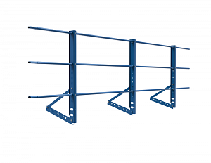 Ограждение кровли "РОЛЛЕД+" ОЦ H=900 L=3000мм с 1-ой доп. трубой (труба 40х20) ГОСТ 53254-2009 