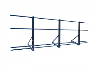 Ограждение кровли ROLLED ZN Универсальное H=900мм L=3000мм со снегозадержанием