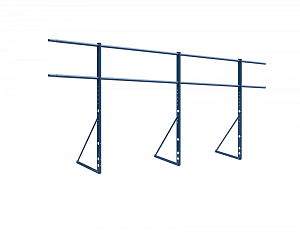 Ограждение DECO Оптимальное H=1200 L=3000мм с 2-я трубами (ТУ)
