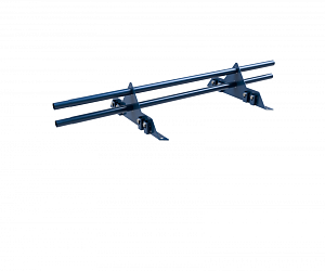 Снегозадержатель трубчатый DECO на Фальцевую кровлю ОЦ с круглой трубой d25мм L=1000мм (2 опоры 1,2мм)