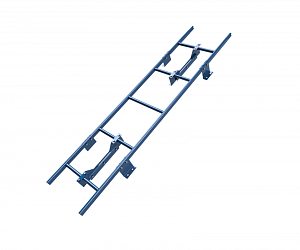 Лестница кровельная на Фальц Эконом 1850мм (4 кронштейна)