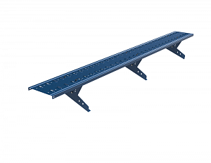 Переходной мостик ОЦ ROLLED 250 L=2480мм (3 опоры) ТУ