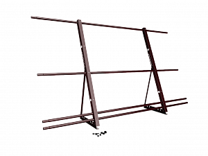 Ограждение кровли со снегозадержанием H=1200мм L=2000мм Оптимальное RAL 3005
