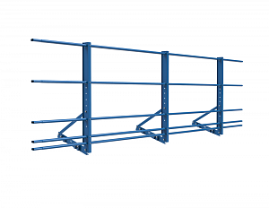 Ограждение кровли на фальц "РОЛЛЕД+" ОЦ H=900 L=3000мм со снегозадержанием с 1-ой доп. трубой (труба 40х20)