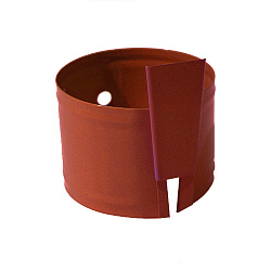 Крепление водосточных труб анкерное, диаметр 100 мм, Порошковое покрытие, RAL 3011 (Коричнево-красный) 