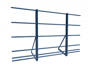 Ограждение кровли ROLLED Универсальное Эконом H=1200мм L=2000мм со снегозадержанием с 2-я доп. трубами