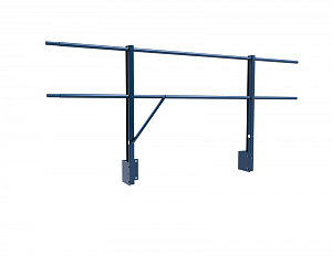 Ограждение кровли ROLLED парапетное сборное ZN H=900мм L=2000мм