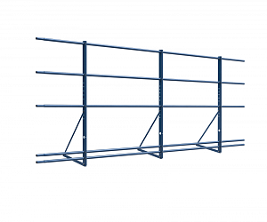 Ограждение DECO Оптимальное H=1200 L=3000мм с 5-ю трубами (ТУ)