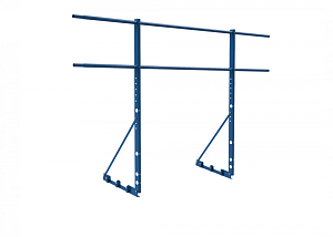 Ограждение DECO с Фальцевым креплением ОЦ H=1200 L=2000мм с 2-я трубами (ТУ)