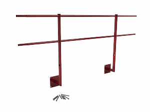 Ограждение кровли парапетное H=900мм L=2000мм RAL 3003 (Тип 2)