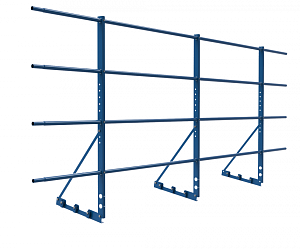 Ограждение DECO с Фальцевым креплением ОЦ H=1200 L=3000мм с 4-я трубами (ТУ)